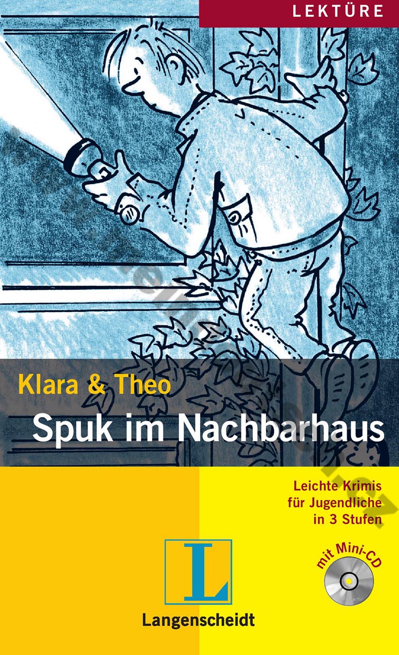 Spuk im Nachbarhaus - lehká četba v němčině náročnosti # 3 vč. mini-audio-CD